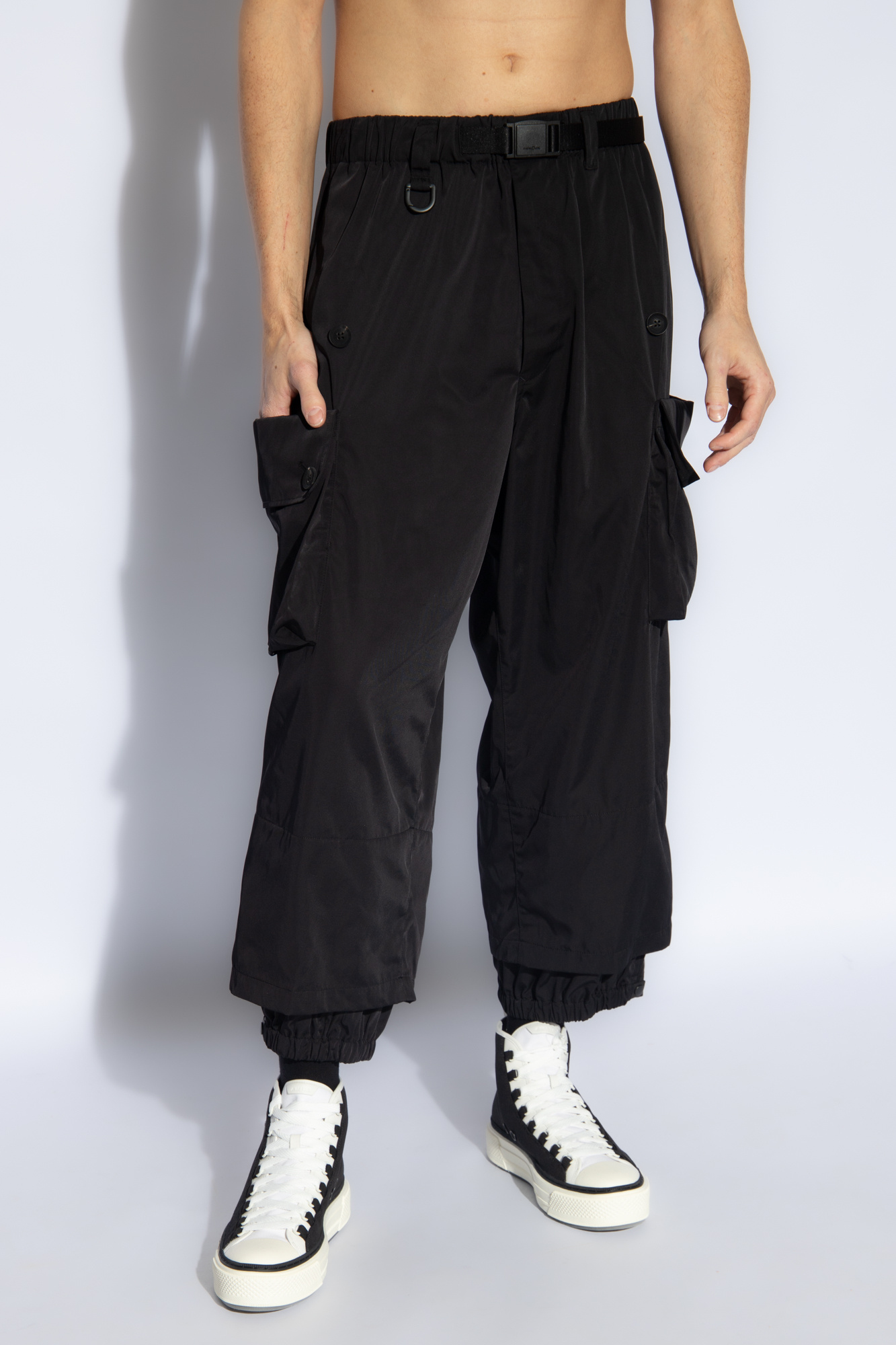 3 Yohji Yamamoto - GenesinlifeShops Egypt - Black Trousers with